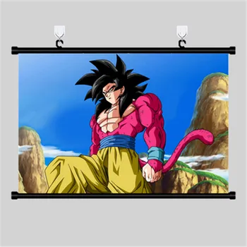 

Anime Periphery Poster Dragon Ball Decor Painting Bedroom Hanging Painting Room Vegeta Spool Painting Mural Morden Toy M3817