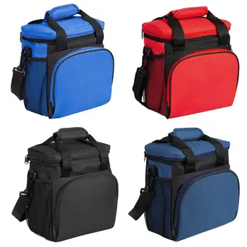 

Portable Thermal Insulated Lunch Container Shoulder Bag Picnic Tote Storage Pouc 35EF