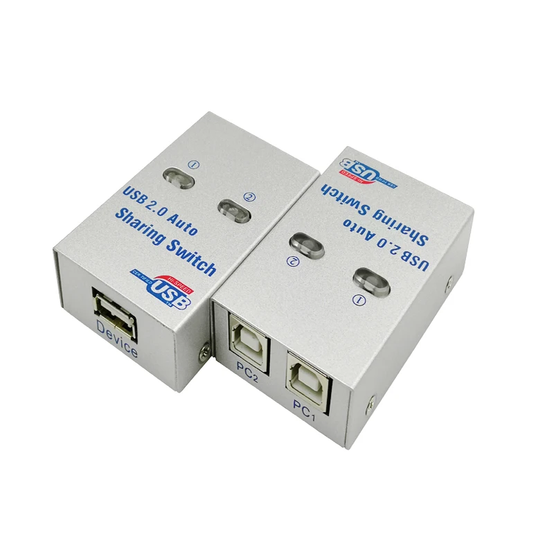 USB Selector Share Switch splitter 1 input and 2 output sharing printer sharing device mouse and 3