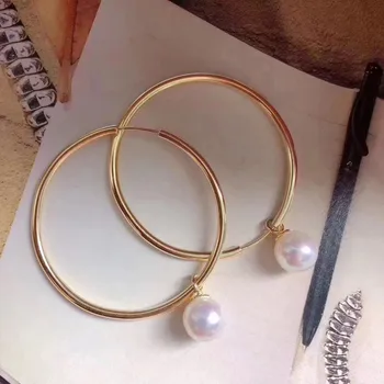 

Pearl Earrings fittings factory diy jewelry making Earrings Base Settings Gold Filling Classic Earrings Findings for Women charm