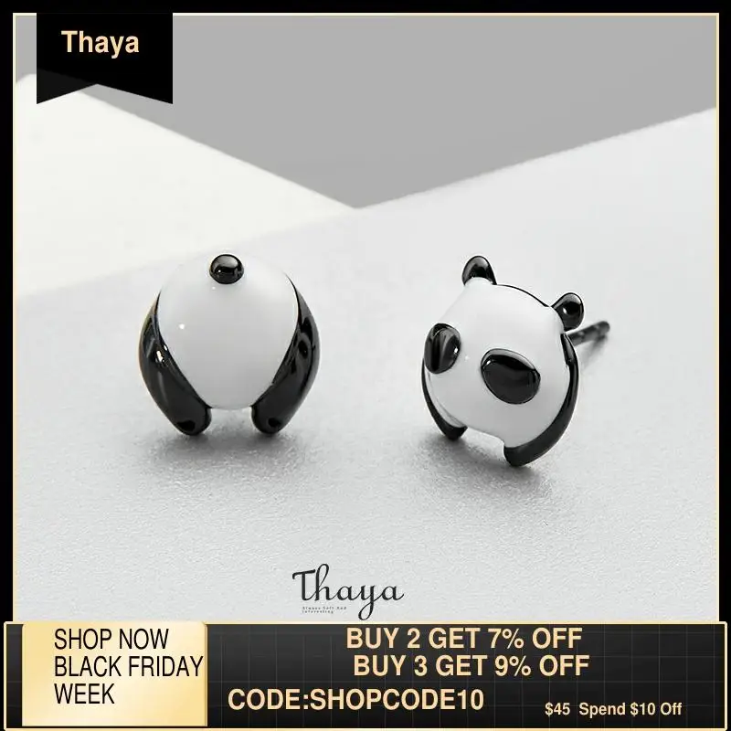 Thaya Lucky Милая панда фото оригинальный дизайн ювелирные изделия история для женщин
