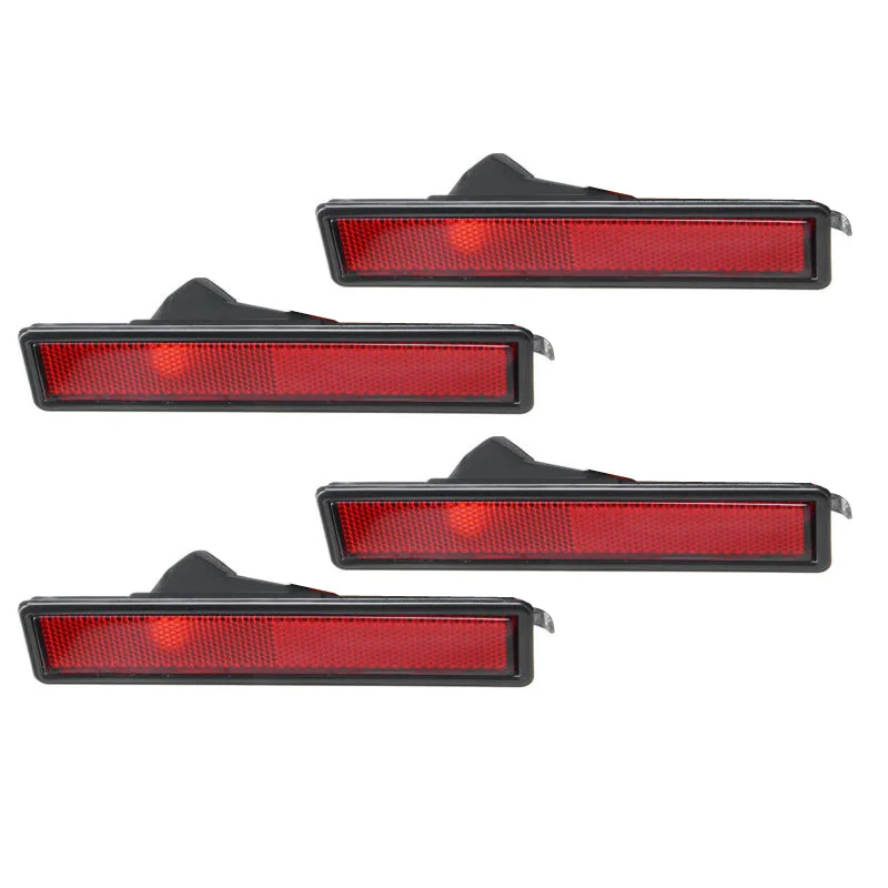 

For BMW E30 E32 E34 3 Series Side Marker Light Rear Bumper Red Practical