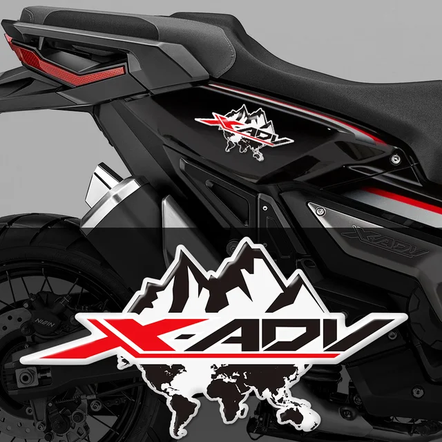 3D Moto Autocollants Scooter Autocollant Accessoires Etanche Pour HONDA X  ADV XADV xadv 120 250 300 750 Aventure