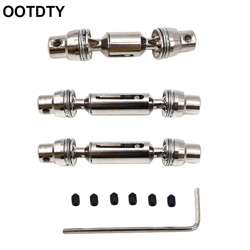 Металлический приводной вал коробки передач 6x6 обновленные детали для WPL B14 B24 B16 B36