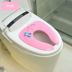 3 cores de viagem do bebê dobrável potty seat criança portátil toalete assentos treinamento crianças mictório almofada criança pote cadeira/esteira