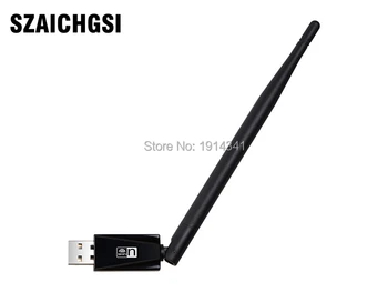 

30pcs/lot New Arrival 150Mbps USB WiFi Wireless Network Card Portable LAN Card 5db External Antenna Adapter 802.11n/g/b