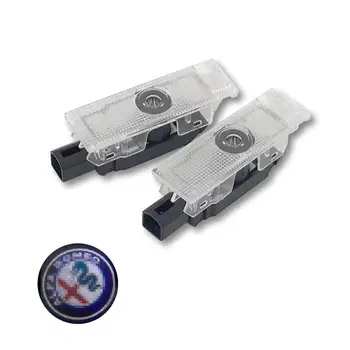 

2pcs LED Logo Door Courtesy Laser Ghost Shadow Lamp For Alfa logo Romeo Welcome Light For Alfa