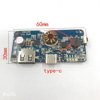 

Type-C PD QC 3.0 Quick Charging Board Fast Charger Module DC 5V 6V 9V 12V for 18650 Battery DIY Mobile Power bank