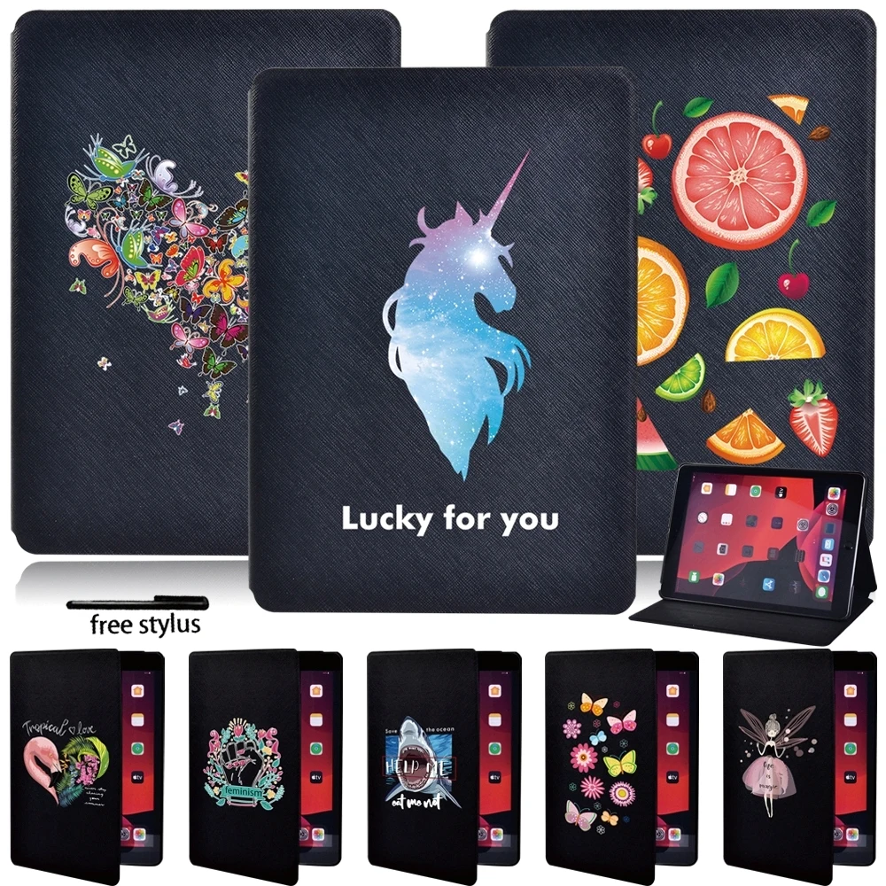 Чехол для планшета iPad 2/3/4/Mini 1/2/3/4/5/2017 5th/2018 6th/2019 7-Tablet легкий жесткий чехол из