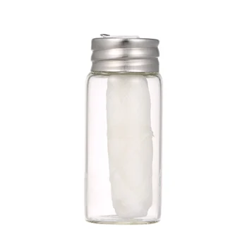 

Dental Floss with Refillable Glass Bottle 30 Meters Floss Spools Dental Care Dental Flossers for Oral Hygiene Floss Threaders