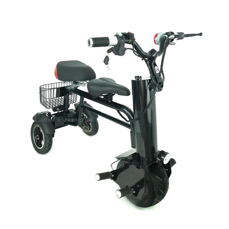 New Electric Motorcycle Adult Three Wheels Electric Scooters Single Motor 450W 60V Portable Powerful Electric Scooter With Seat (15)