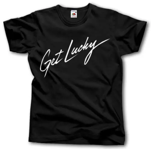 DAFT PUNK повезет футболка S-XXXL электро музыки интересные рисунки | Мужская одежда