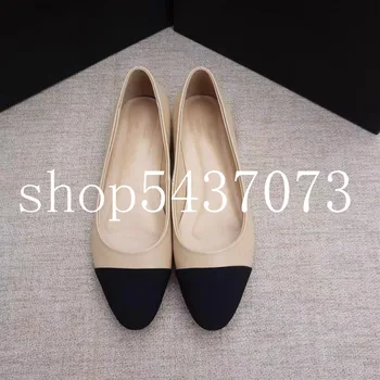 

women shoes designer women office lady leather flat sole shoes 2019 Fashion flat design women's shoes
