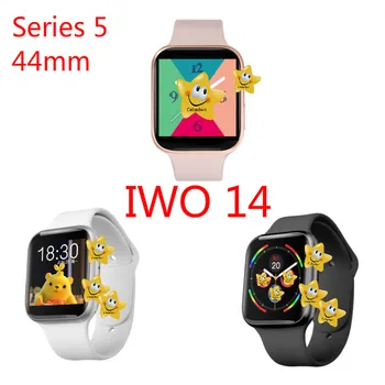 

2020 Bluetooth Smart watch Series 5 IWO 14 Smartwatch Blood Pressure Heart Rate For Apple iPhone Android pk iwo 13 12 11 10 9 8