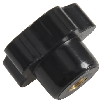 

New Female thread 6 mm diameter Replacement head fixing nuts star knobs 5 pcs