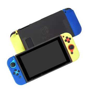 

New Split Switch Game Console Cover TPU Frosted Controller TPU Soft Protective Case For Nindendo Switch
