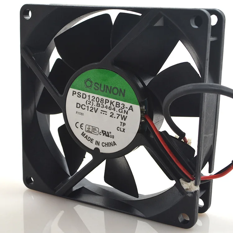 Для SUNON 12V 2 7 w psd1208pkb3-a 8CM 8025 Вентилятор охлаждения сервера шасси | Компьютеры и офис