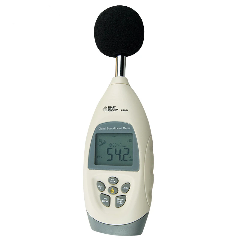 Лидер продаж, умный датчик AR844, измеритель уровня звука, децибел, измеритель, регистратор шума, аудио, высокоточный детектор, цифровой диагностический инструмент