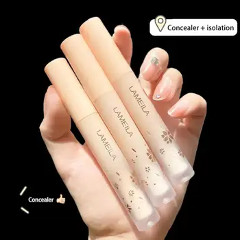 3 Colors Liquid Concealer High Covering Moisturizing Oil Control Foundation Invisible Pores Dark Circles Freckle