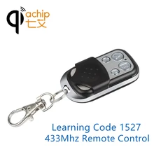 QIACHIP 433 МГц беспроводной обучающий код 1527 EV1527 пульт дистанционного управления для ворот гаража двери управления Лер выключатель света 433 мгц приемник