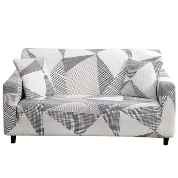 

Modern Stretch Slipcovers Sofa Sectional Elastic Sofa Cover For Living Room Couch Cover Single/Two/Three/Four Seat