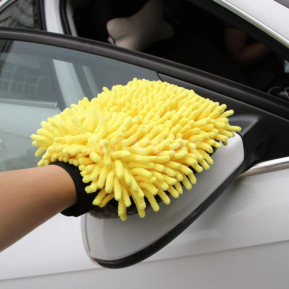 Car Wash Glove Coral Mitt Soft Anti scratch for Car Wash and Cleaning