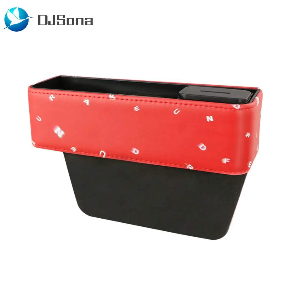 

Car Leather Storage Organizer Car Seat Slit Storage Glove Case Slot Box Phone Bottle Cups Holder Auto Accessories interior Oc14