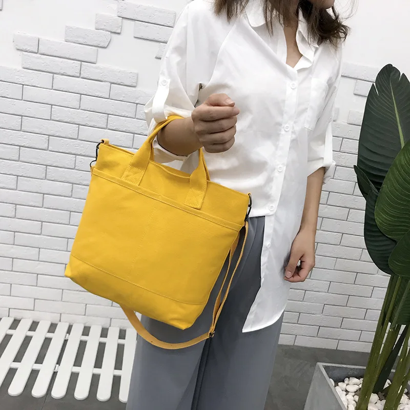 

Trend Casual Shoulder Bag Literature And Art Fresh-Style Autumn New Style Women's Handbag Cotton Messenger Bag