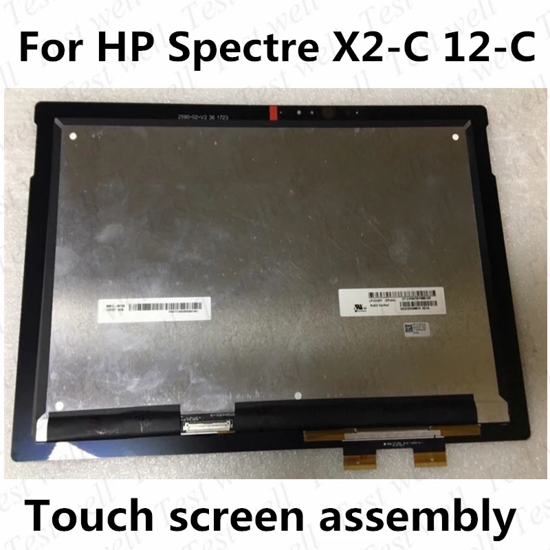 12 "Originale Lp123Qp1-Spa2 Per Hp Spectre X2-C 12-C 3000*2000 Display Lcd Touch Screen Digitizer Assembly