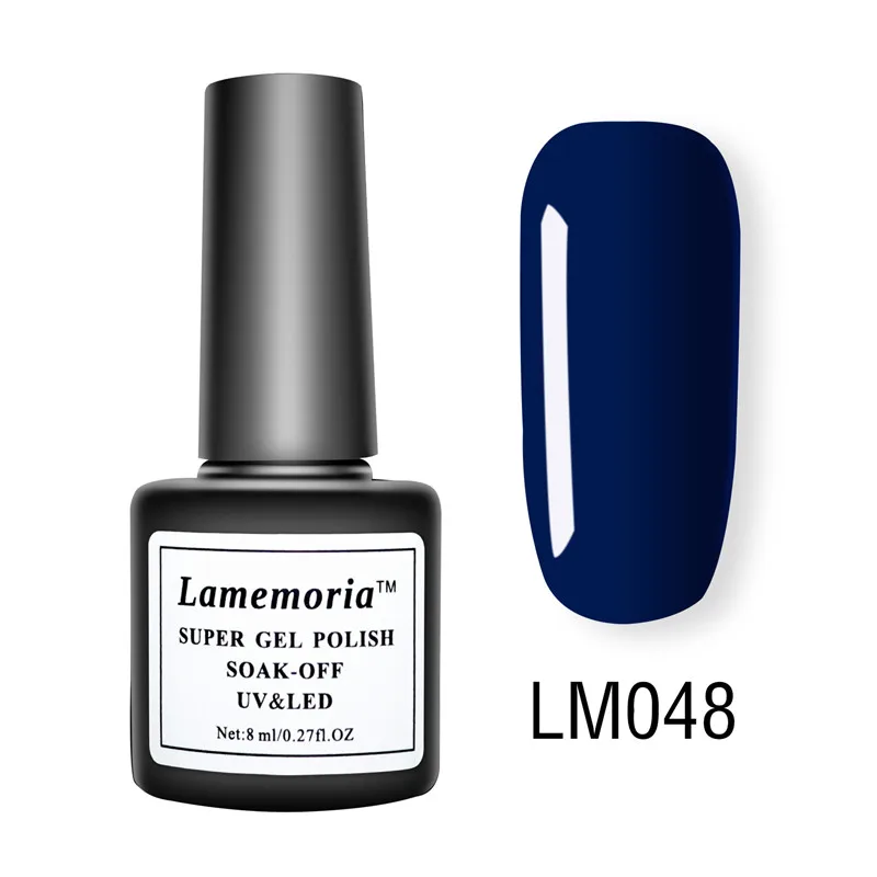 LM048 144 цветов Гель-лак набор все для маникюра Полупостоянный Vernis верхнее покрытие УФ светодиодный Гель-лак замочить ногтей художественный Гель-лак для ногтей - Цвет: LM048