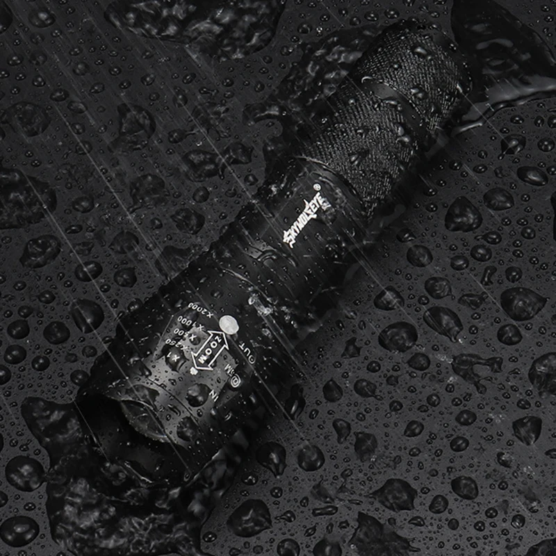 

3Pcs Outdoor Waterproof High Brightness Flashlight Portable T6 LED Zoomable Torch Lights Camping Hiking Durable