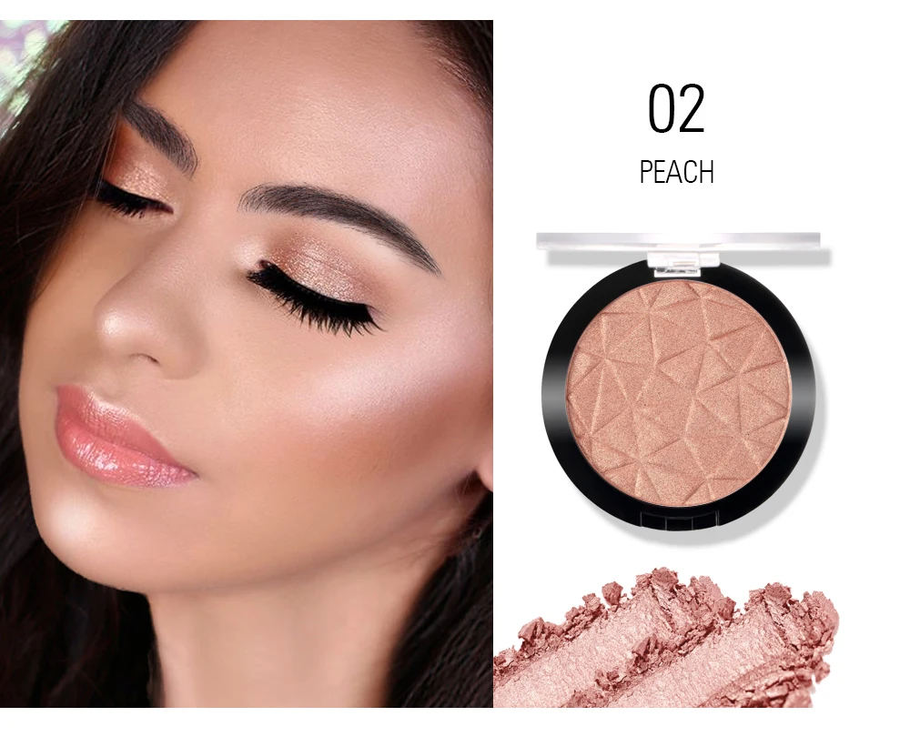 SACE LADY Highlighter Makeup Iluminador maquiagem face powder Professional Glitter Palette Make Up Glow Kit Brighten Cosmetic