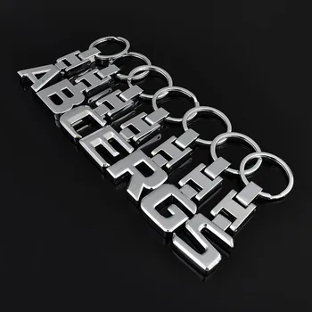 

Zinc Alloy Car logo Key Rings For Mercedes Benz A B C E S ML AMG 3D Car Keychain Metal Key chain Chaveiro car styling