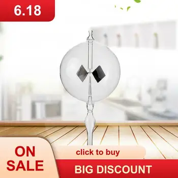 

20.5cm Glass Windmill Solar Powered Crookes Radiometer Light Mill/educational Teaching Study Tool/office Decoration