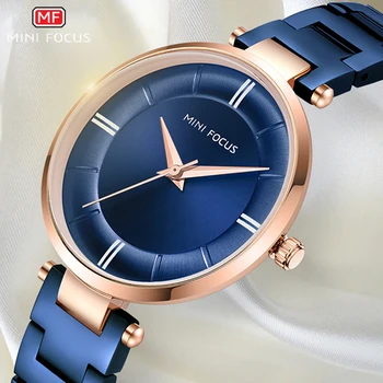 

MINI FOCUS Luxury Brand Fashion Women's Steel Quartz Watch Waterproof Casual Ladies Quartz Clock relogio feminino