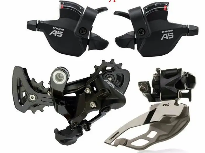 

LTWOO A5 Front Derailleur + Rear Derailleur + Trigger Shifter 2*9S 3*9S 18S 27S