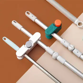 

Powerful Seamless Mop Hook Holder Cllip Double Position Plastic Series Dot Nail Free Wall Mounted For Kitchen Bathroom Tool