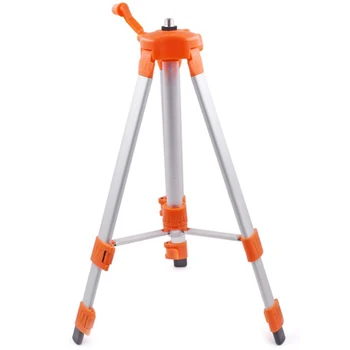 

120cm Aluminium Alloy Stand Level Tripod for Level Rotary 5/8 inch Thread 2/5/12 Lines Level Stand Holder