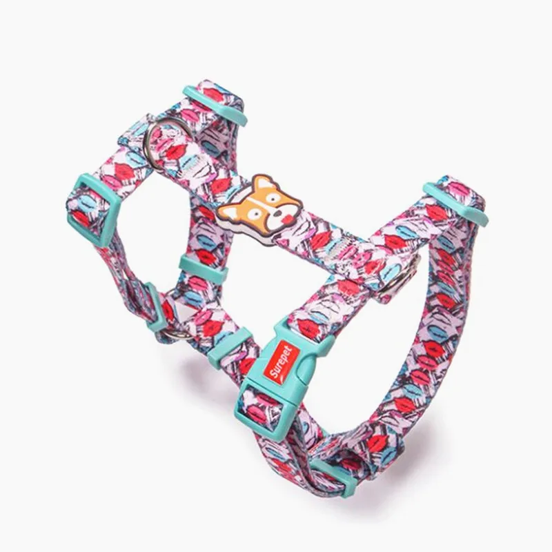 Pet Dog Soft Chest Vest Harness Pet Sport Haulage Rope Pets Dog Outdoor Chest Vest Harness Reflective Dogs Harness Stability