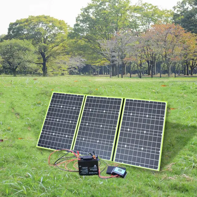 100w 150w 200w 300w 18v/20v Foldable Solar Panel Kit Eco Energy Supplies