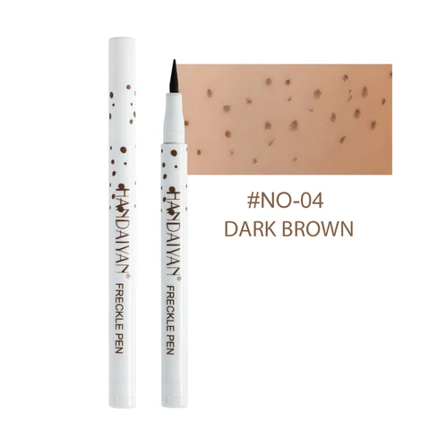 Cosmetic Freckle Pen Waterproof Face Brown Eyeliner Dot Spot Pen Makeup Waterproof Dot Spot Pen Makeup Tool