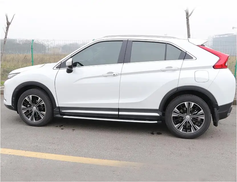 Eclipse Cross алюминиевый сплав и АБС для Приборная панель автомобиля боковой шаг Nerf барная стойка для Mitsubishi Eclipse Cross
