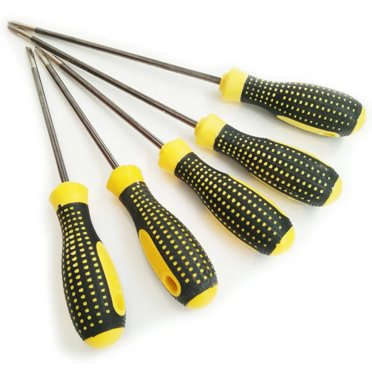 

Outlets Handle Screw Driver Multi-Purpose Feature Flat Screwdriver Chrome Vanadium Alloy Steel Metric Phillips Screwdriver Whole