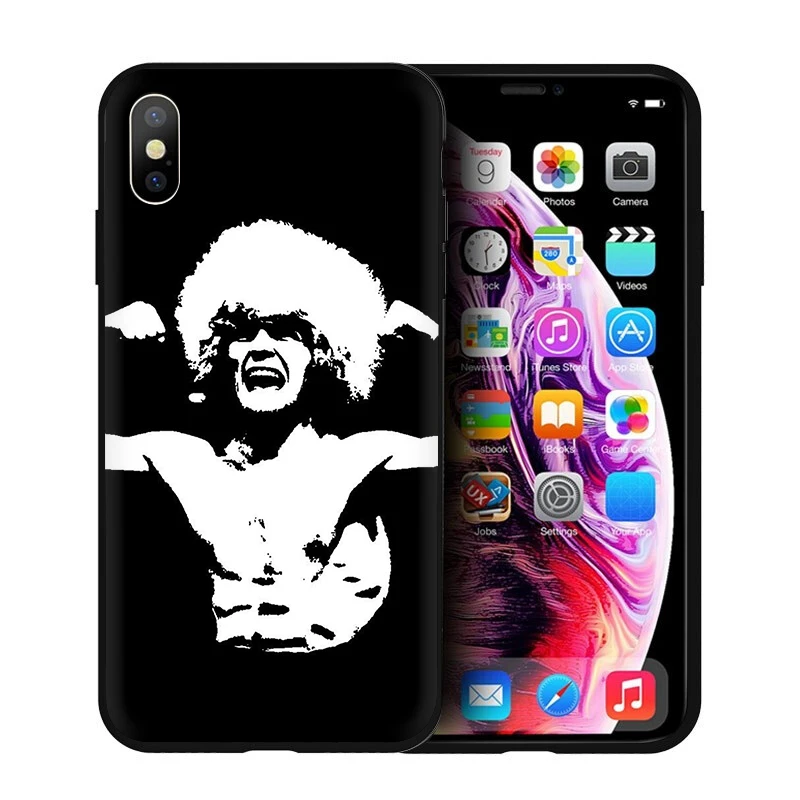 EWAU Хабиб нурмагомедов UFC силиконовый телефон чехол для iPhone 5 5S SE 6 6s 7 8 plus X XR XS 11 Pro Max - Цвет: B7