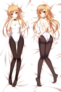 

Japanese Anime Sword Art Online SAO Asuna Sexy Girl Pillowcases Dakimakura Otaku Hugging Body Throw Pillow Case Cover Gift