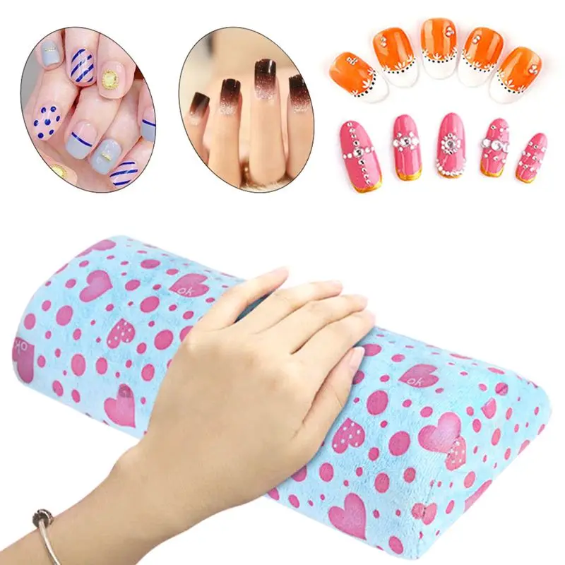 

Detachable Washable Hand Arm Rest Cushion Nail Art Soft Sponge Pillow Manicure