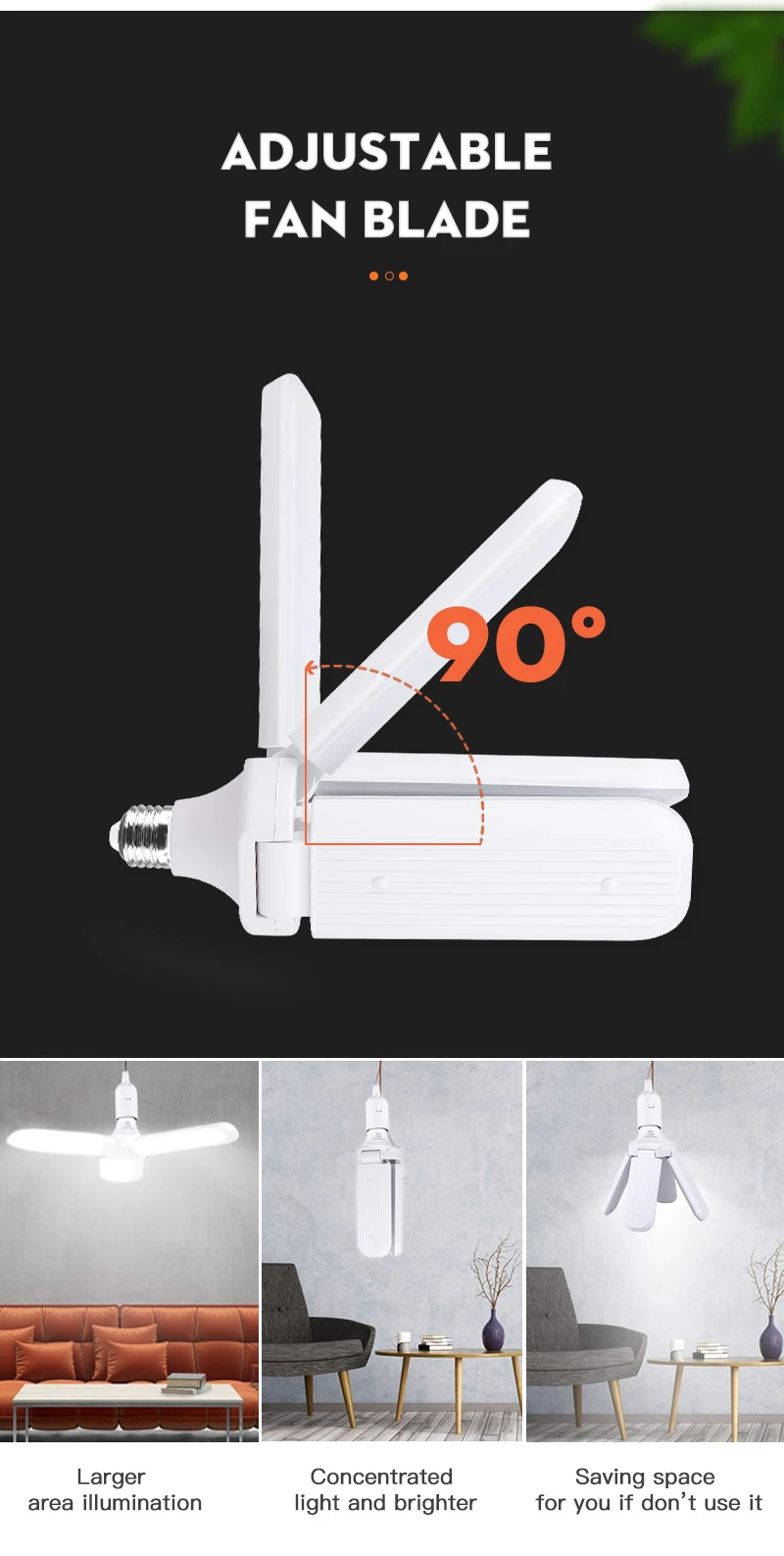 Lâmpada led de oficina, 110v, 220v, para