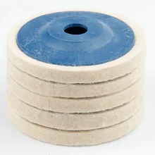 100 мм Шерсть Войлок полировка шлифовального круга колодки буфера полировщик полировальный диск инструменты