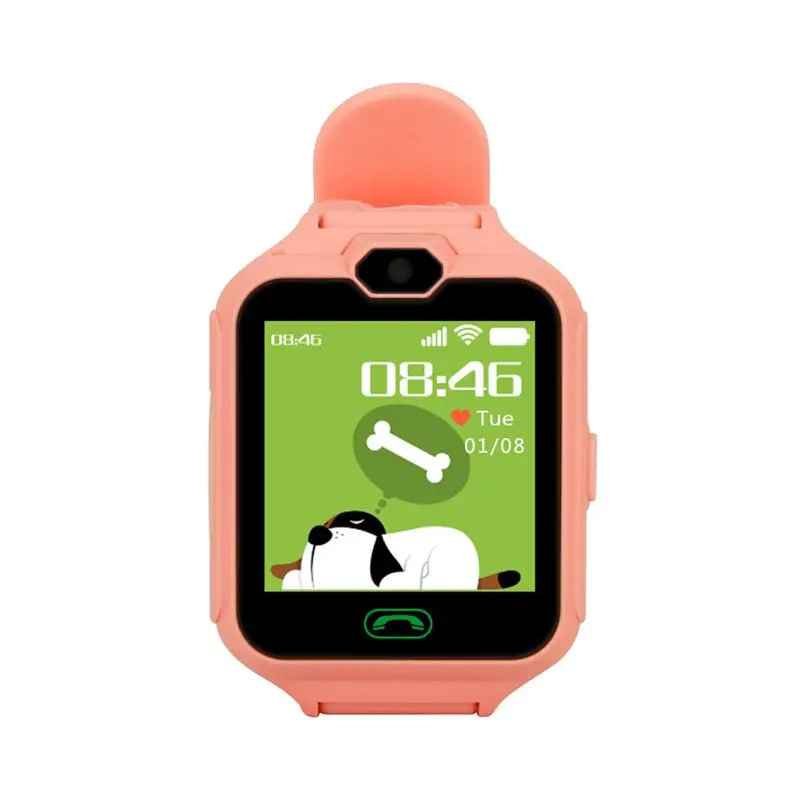 Children Kids Smart Watch Support GPS And SOS Calling Music Waterproof HD Colorful Screen LBS Positioning For IOS Android