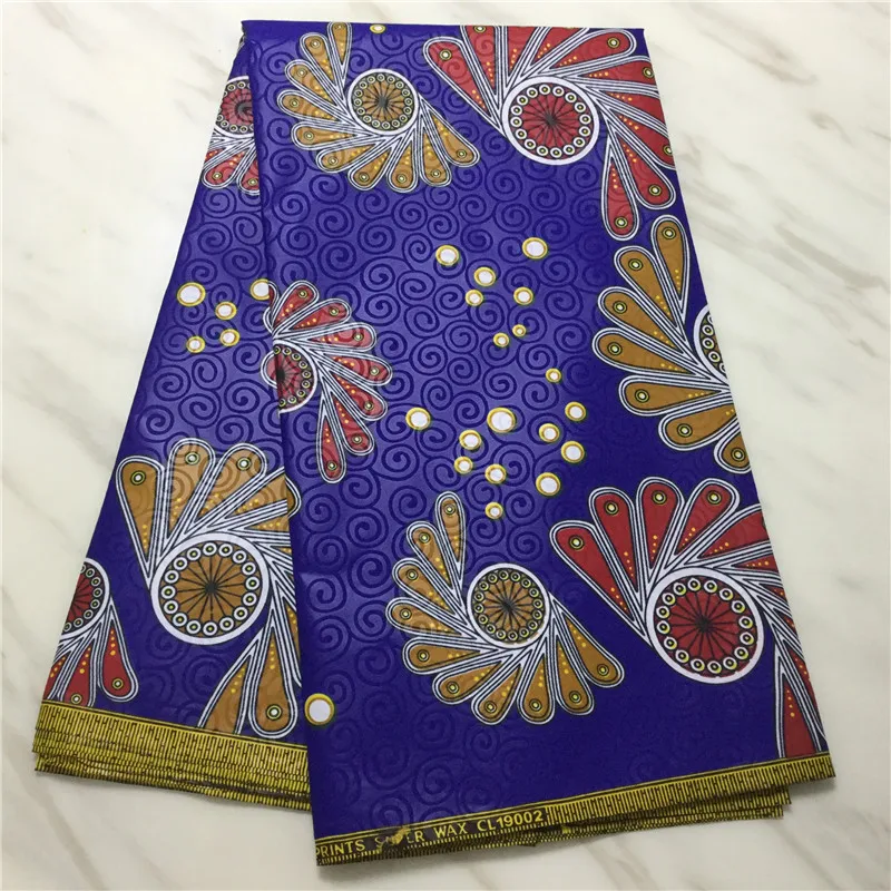 Полиэстер африканская ткань Анкара африканская восковая ткань для свадебных платьев ткань из Анкары